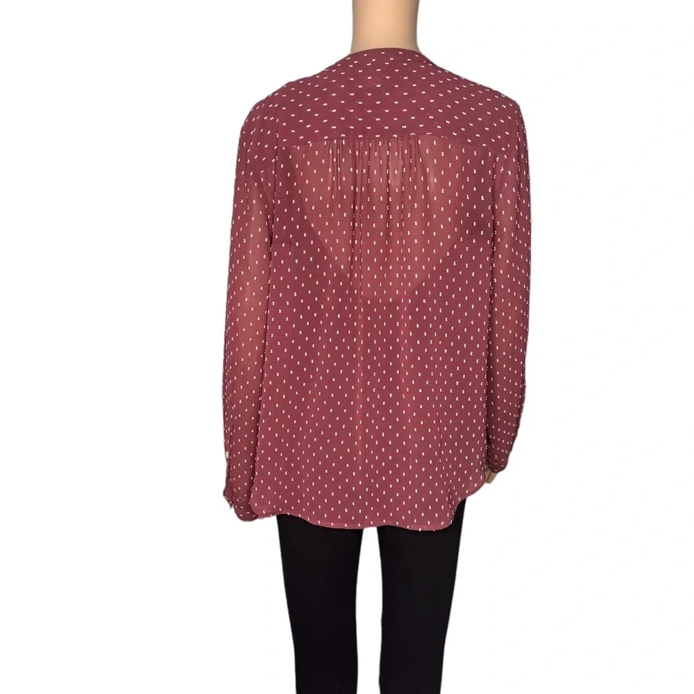 J.crew women’s long sleeve blouse size M